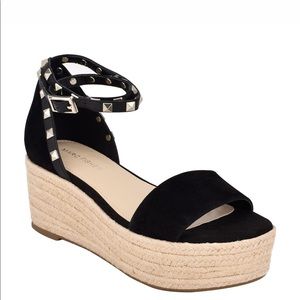 Marc Fisher Studded Espadrille Sandal